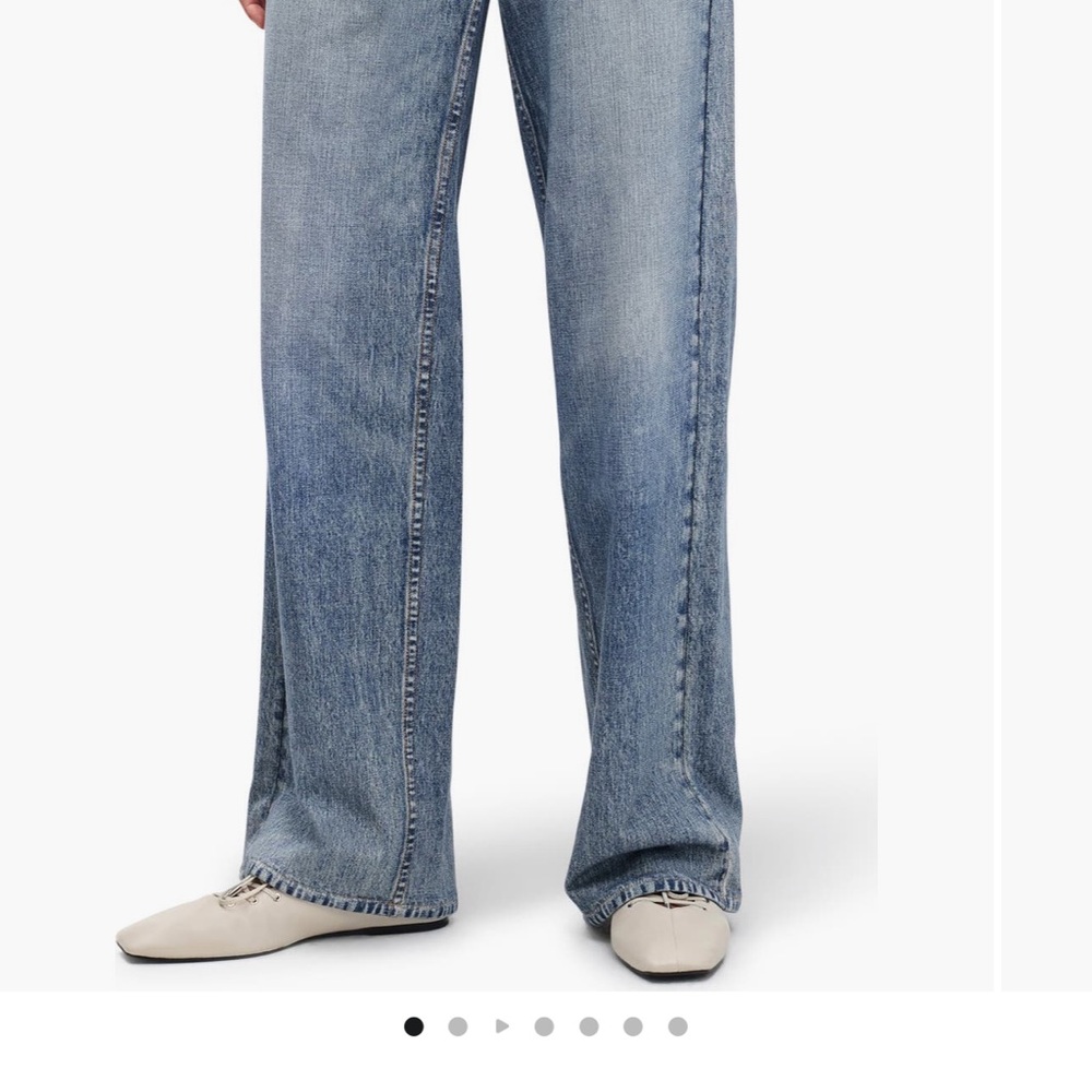 rag & bone Blue Flare & Wide Leg Jeans Mimar Sweat pant Jean